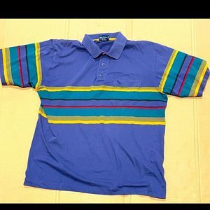 🎉 Final Spring Break Sale!! 😀 🎉 Men’s Vintage Striped Polo Shirt